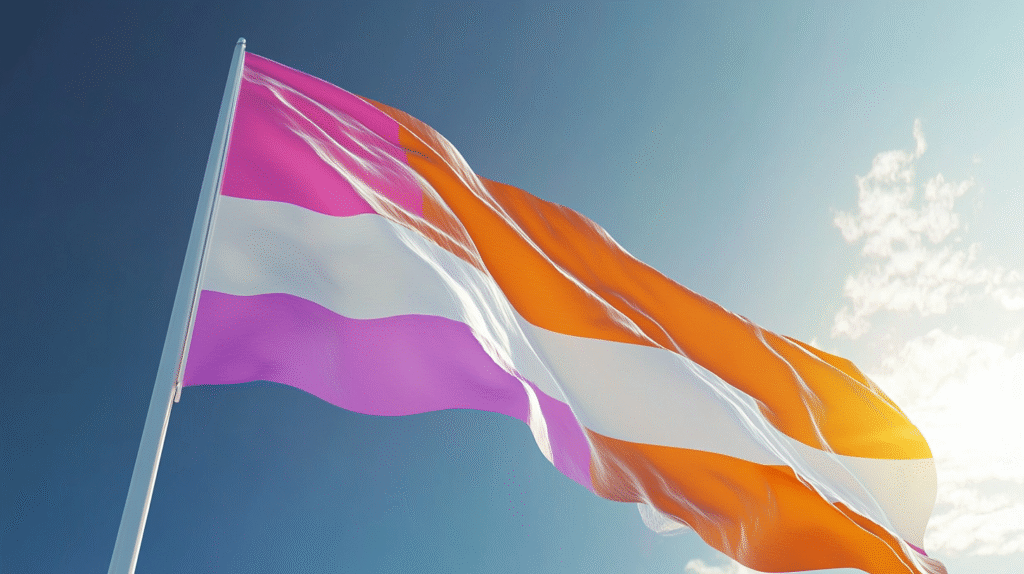 lesbian flag