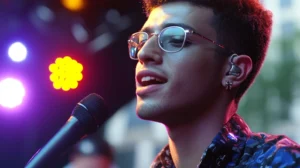 Is grandson gay - singer performing live